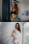 With sexy nude woman